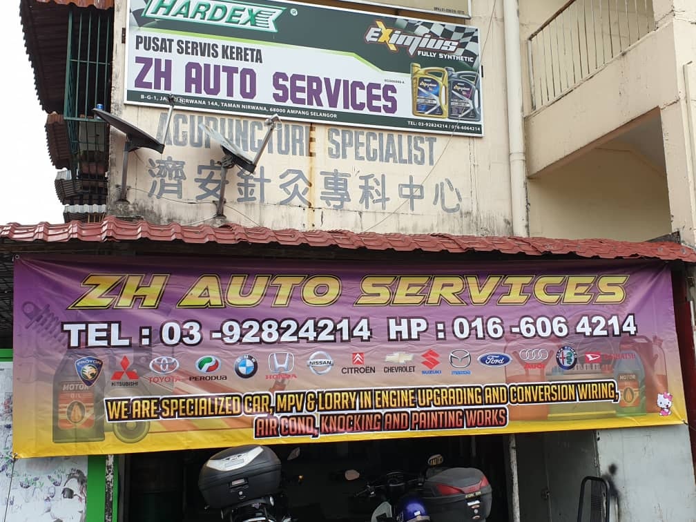 ZH Auto Services shopfront